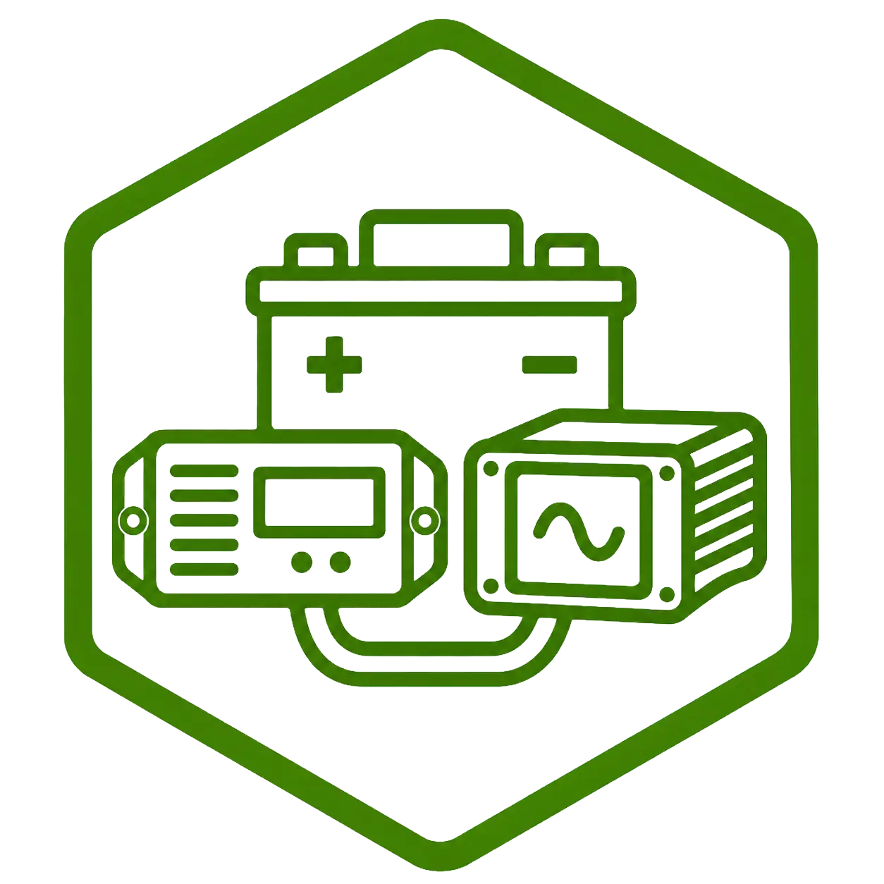 Green Power Electronics Badge
