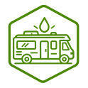RV Leak Service Badge